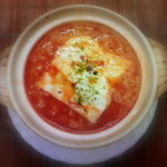 鶏料理 満腹鳥夫 - トマトチーズリゾット