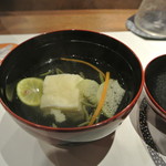 日本料理 潤花 - ２０１６年６月１１日のお椀