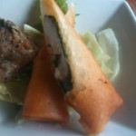 草々 - 揚げ春巻きなど