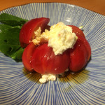 串焼き GoZZo - トマトとチーズの和えもの