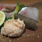 日本料理 幸庵 - コチ、コチの皮、コチの卵アップ