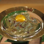 日本料理 幸庵 - じゅんさいアップ