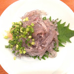 海老勝 - 生しらす¥480