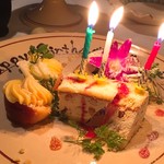 アンティキサポーリ - デザート盛り合わせ★
      喜んでくれましたー( ♡ ´罒` ♡ )