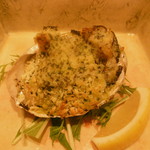 龍のひげ - 鮑の香草パン粉焼き16.6