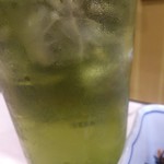 亀寿司 - 緑茶ハイ