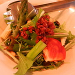 鳥と魚 - 梅ハリハリサラダ