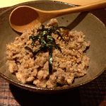 鳥匠 いし井 - そぼろ御飯