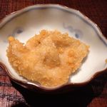 鳥匠 いし井 - 胸肉のおかき揚げ