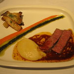 シャトン - 48℃で低温調理したお肉^^;