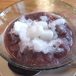 菊壽堂義信 - 氷ぜんざい（2016年6月）