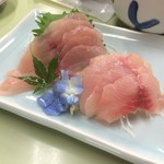 鯉とうなぎのまるます家 - 鯉の生刺し