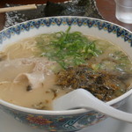 武蔵ラーメン 大牟田店 - 高菜ラーメン