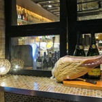 アジアンビストロDai - テラスに出て来た生ハム