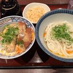 穂の川製麺 - 丼セット