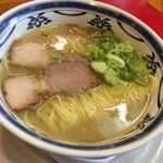 鴫野食堂 - 牡蠣中華そば 600円