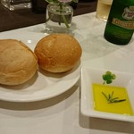 ペンションプチポワ - 夕食・自家製パン