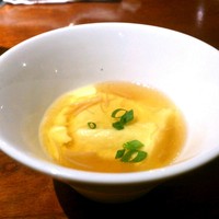 よろにく - トウモロコシ豆腐と帆立のジュレ 