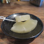 マッチポイント - パイナップルのシロップ漬け