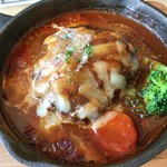 鉄板洋酒場 ホタルカゴ - 【2016.06】ランチ:限定20食 チーズ入りシチューハンバーグ