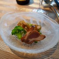 全聚徳 新宿店 - 大豆の煮こごりとチャーシュー