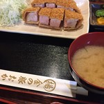 金の豚 おか田 - このバラトロとんかつリピートしたいです。