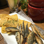 豆アジ&トルティーヤ