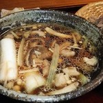 そば 滋雲 - つけ汁   