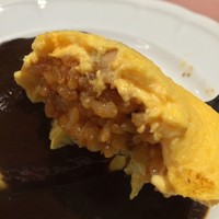 厳選洋食さくらい - オムライス 断面