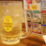 のんき坊 - 2016年6月　角ももたろうハイボール（390円）