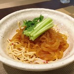 中國菜 浜正 - クラゲと干豆腐