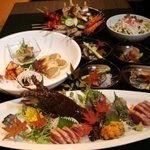 roppongitsugumi - 人気の5500円コース。　　※写真は料理の一例です。