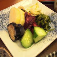 やげんぼり 赤坂店 - 香の物。