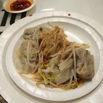 八方雲集鍋貼水餃專門店 - 珍珠紅油餛飩