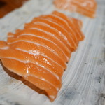 やまめ庵 - ニジマス刺身