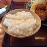 とんかつ 涼屋 - ご飯