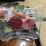 米澤屋 - 馬刺、岩魚刺し他