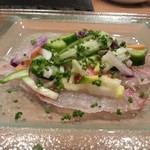 ゴロシタ. - イサキのカルパッチョ