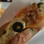 DAYBREAK　Liquor&Coffee - 2016年6月のサンド。チェダーチーズのタマゴサンド