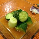 海鮮料理 吾作どん  - H.28.6.12.夜 やみつききゅうり 380円