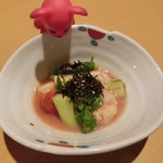 割烹 八彩 - ＜2016/06＞いたや貝の酒盗炒め