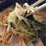 将軍 - 2016.06.12
ネギチャ－シュ－メン　醬油。ネギ美味しいです