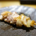 焼鳥 市松 - 河内鴨のハラミ