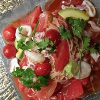 虎萬元 南青山店 - 海鮮トマト麺