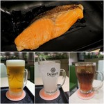 吉野家 - 鮭￥200/生ビールジョッキ￥350/チューハイ￥350/焼酎（麦）ウーロン割り￥300