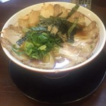 丸髙家 - 醤油チャーシュー　カタ麺、味：普通