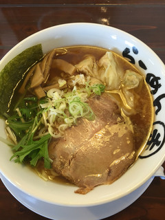 らーめん幸 - あご醤油鳥ワンタン