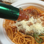 セブンイレブン - タバスコを投入して