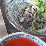 焼肉鴻漸 - センマイ刺し650円