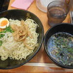 博多風龍 - 冷しざるラーメン半熟玉子　￥650→600